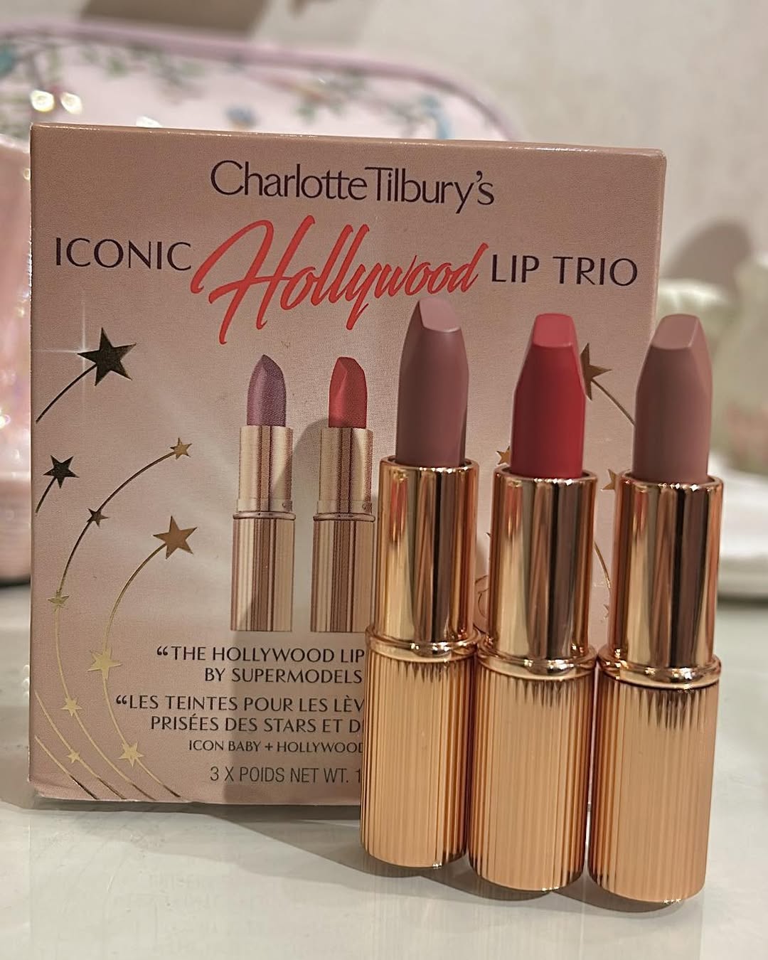 Charlotte Tilbury's Iconic Hollywood Lip Trio