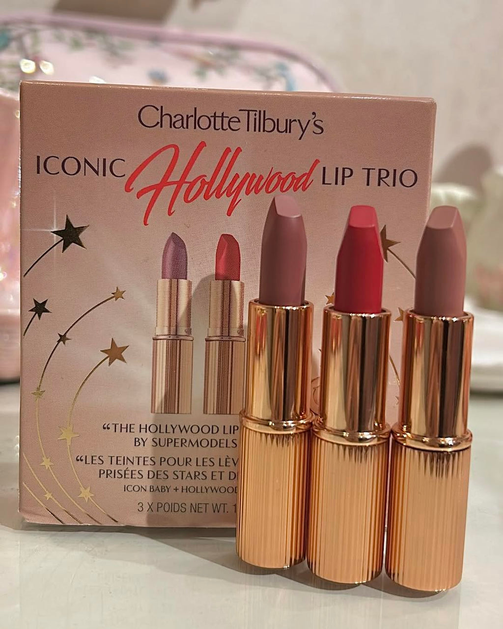 Charlotte Tilbury's Iconic Hollywood Lip Trio